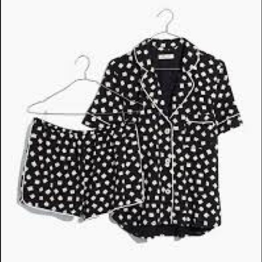 Pajama set in cat print